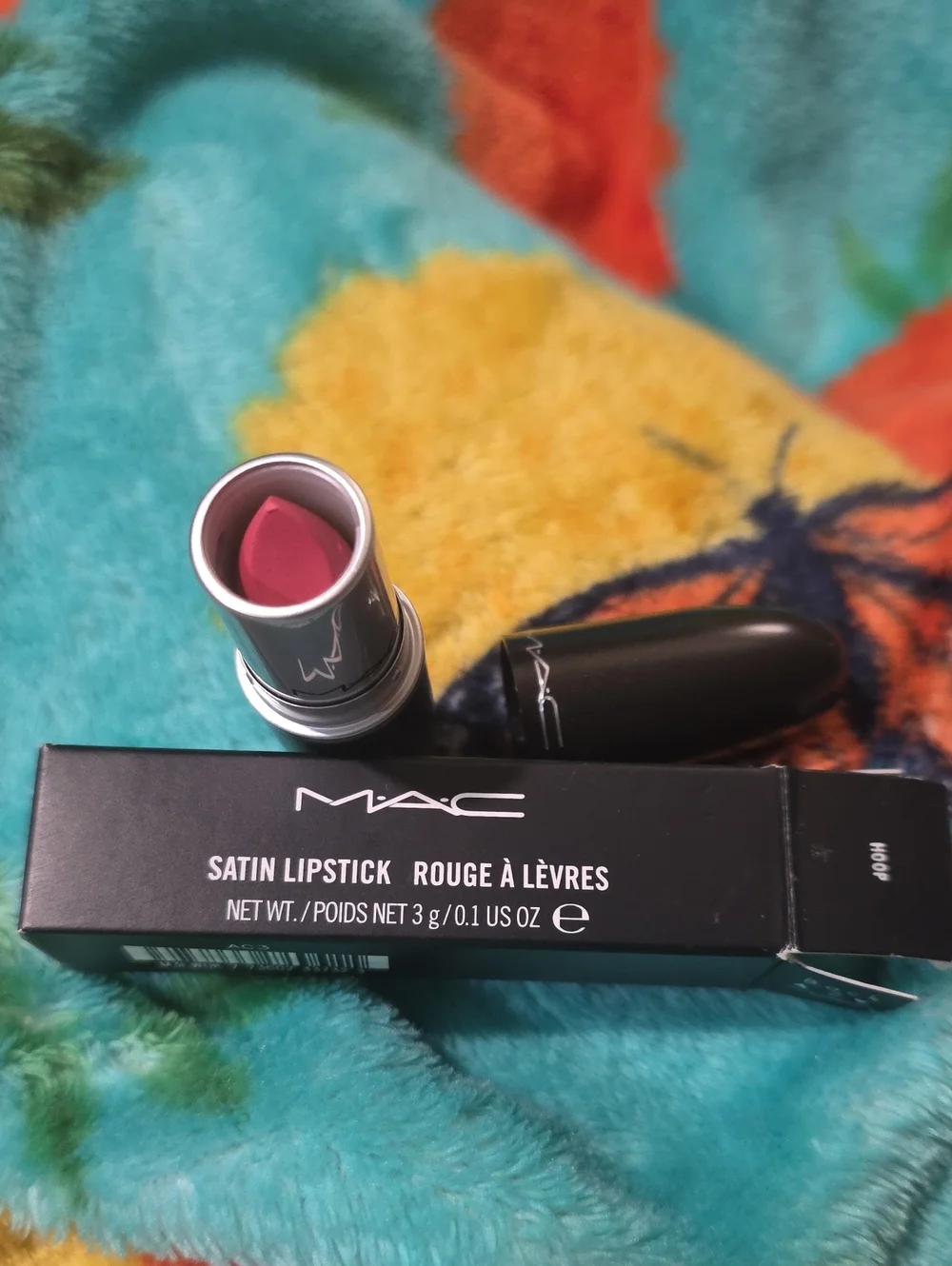Mac Hoop Satin Lipstick NIB